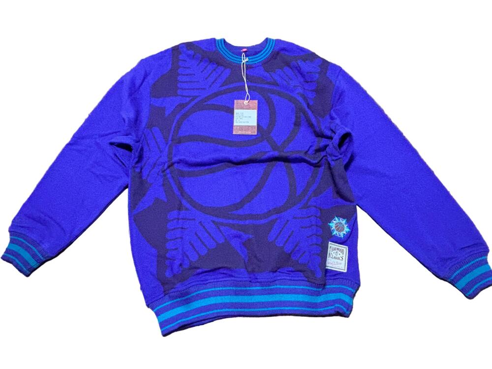 Utah Jazz Mitchell & Ness NBA Retro Hardwood Classic Sweat Shirt Women’s M New